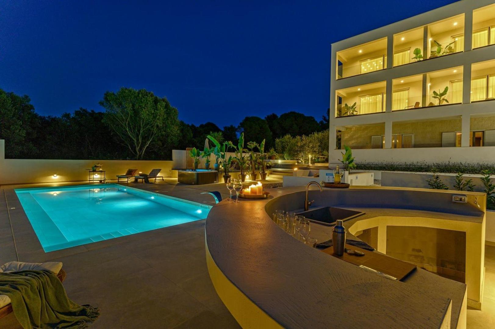 Luxury Villa Del Sogno With Pool, Jacuzzi, Parking Okrug Gornji Exterior foto