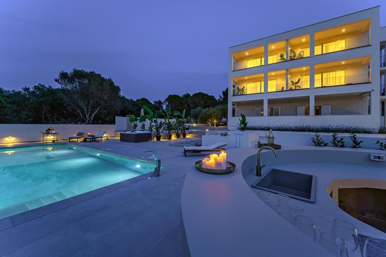 Luxury Villa Del Sogno With Pool, Jacuzzi, Parking Okrug Gornji Exterior foto